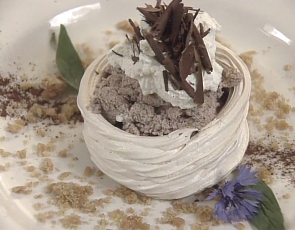 Mocha Toffee Meringue