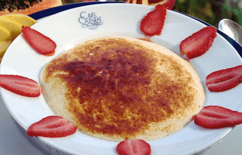 Exotic Fruit Gratin with Old Rum