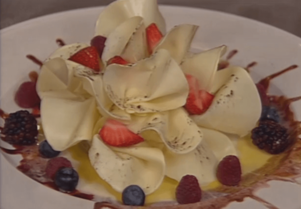 Summer Berries with White Chocolate Mousse
