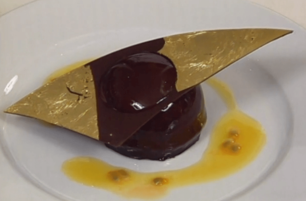 Chocolate Passion Fruit Dome