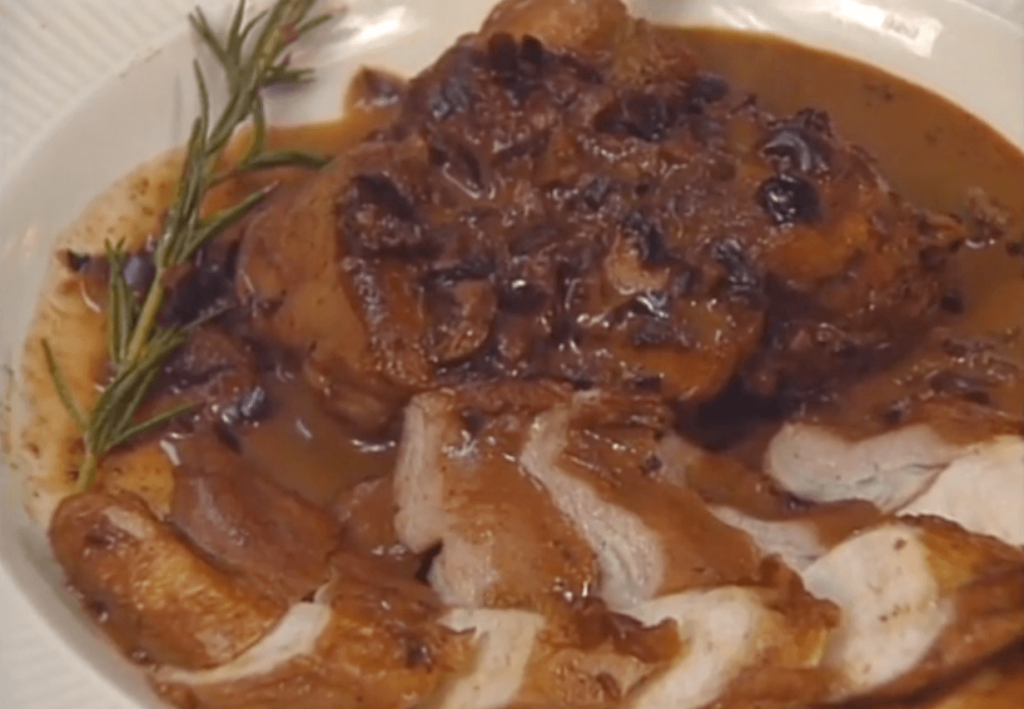 Braised Rabbit with Black Olives