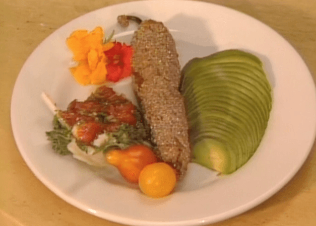 Goat Cheese Rellenos