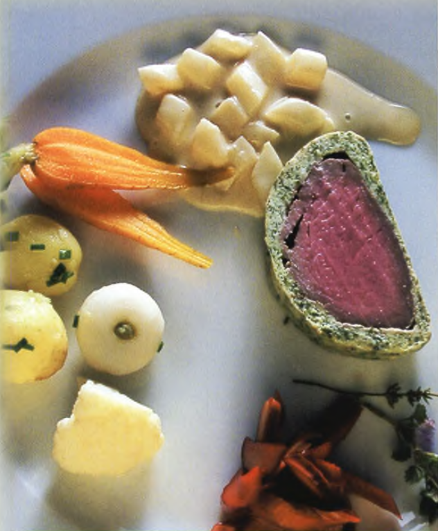 Filet of Veal in Parsley Crust