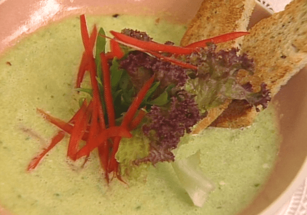 Green Tomato Gazpacho