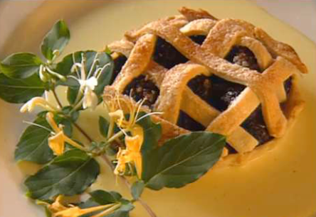 Blackberry Cobbler with Honeysuckle Crème Anglaise