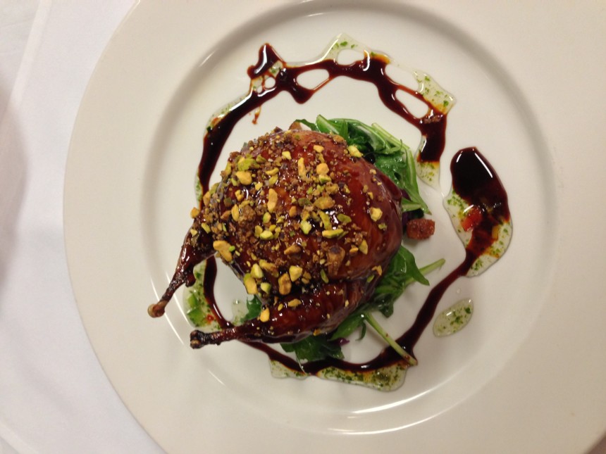 Bourbon Lacquered Quail
