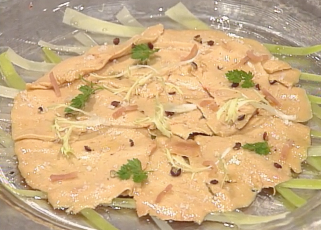 Duck Foie Gras Carpaccio