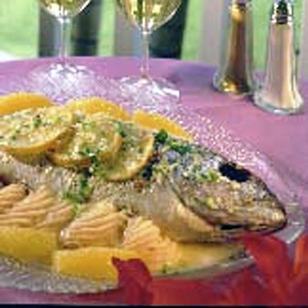 Roasted Opakapaka with Orange-Ginger Butter