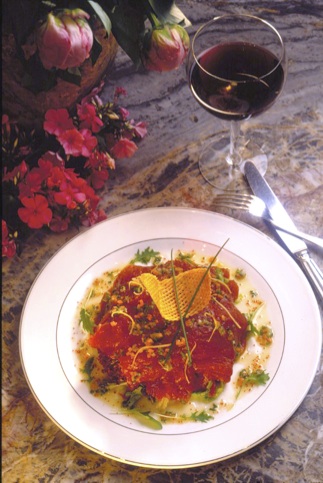 Carpaccio of Tuna