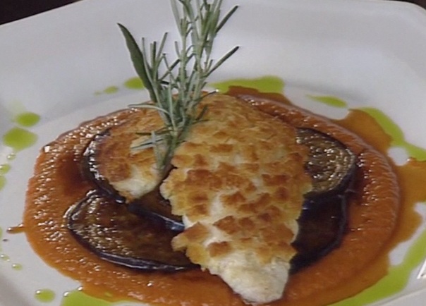 Daurade Acacia (Snapper with Eggplant)