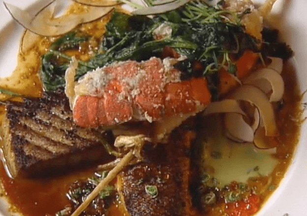 Lobster Crisp in Water Chestnut Flour