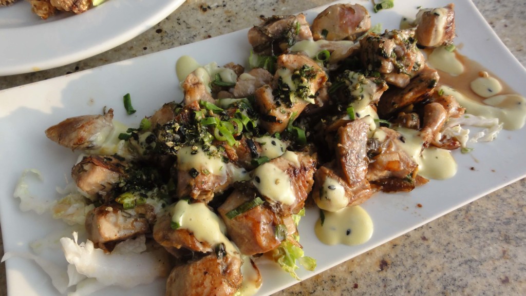 Fried Poke with Keahole Ahi Nori