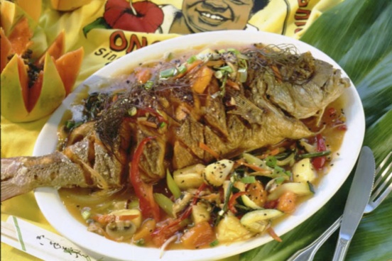 Sweet and Sour Opakapaka