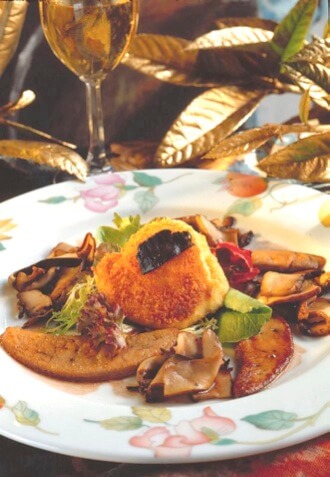 Foie Gras with Poached Egg and Port