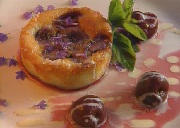 Bing Cherry Clafouti