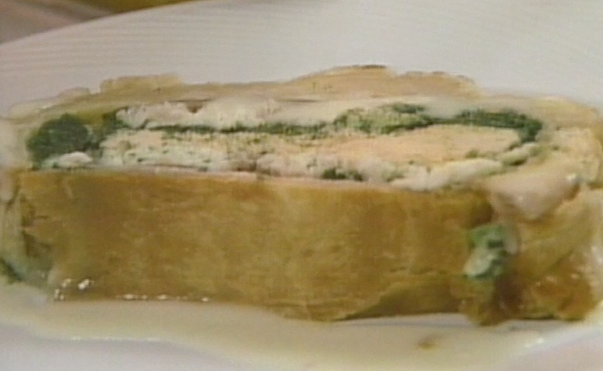 Redfish en Croute aux Deux Mousses