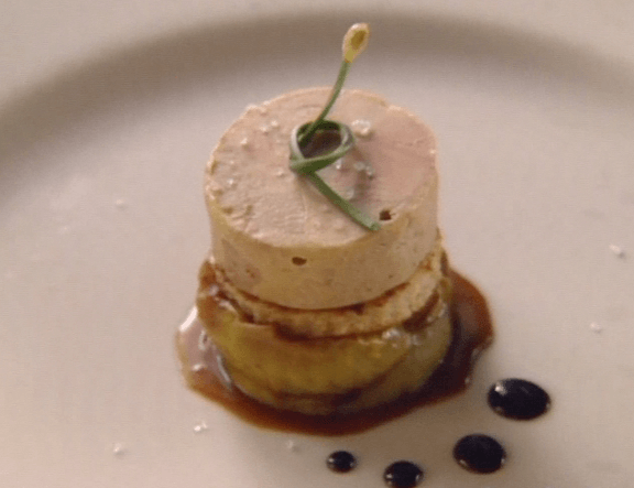 Terrine of Smoked Foie Gras and Apple Compote
