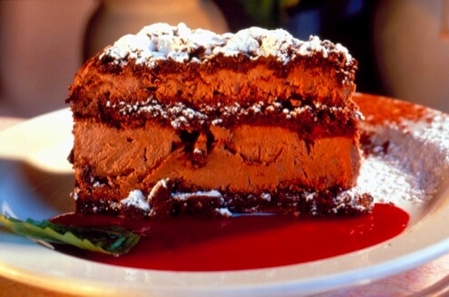 Chocolate Meringue Cake