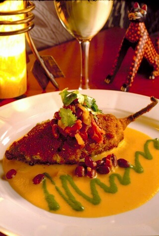 Shrimp and Corn Rellenos