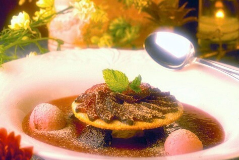 Dusty Road Plum Soup with Roasted Plums and Plum Tart