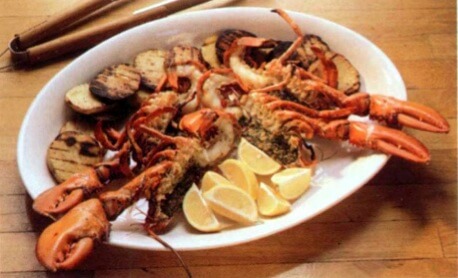 Grilled Lobster and Yukon Gold Potatoes
