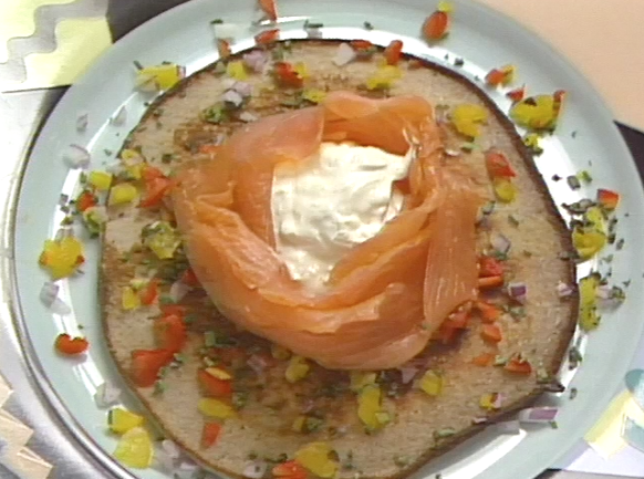 Blue Corn Blini