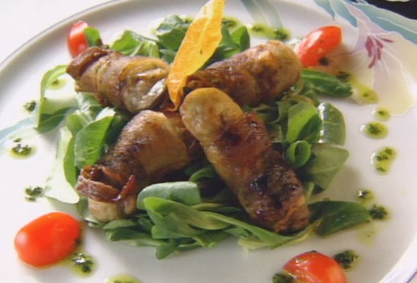 Pancetta-wrapped Oysters