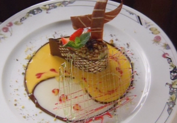 Coffee Mousse with Recioto Zabaglione