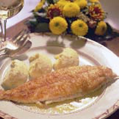 Sole and Mashed Potatoes à la Ciboulette