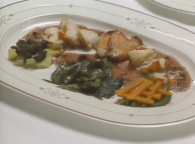 Lobster with Three Salads ▶