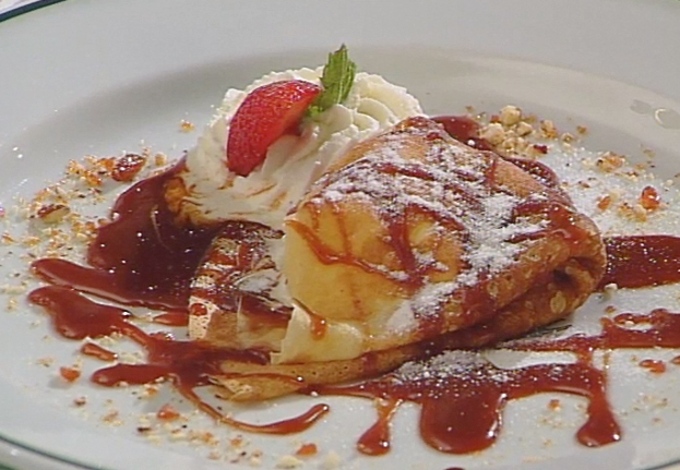 Dessert Crêpe à la Goldener Hirsch ▶