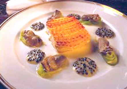Halibut Enrobed in a Crisp Potato Crust