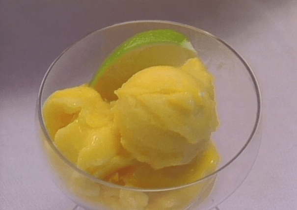 Mango Sorbet ►