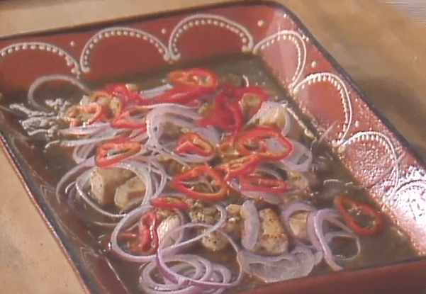 Swordfish Escabeche ►