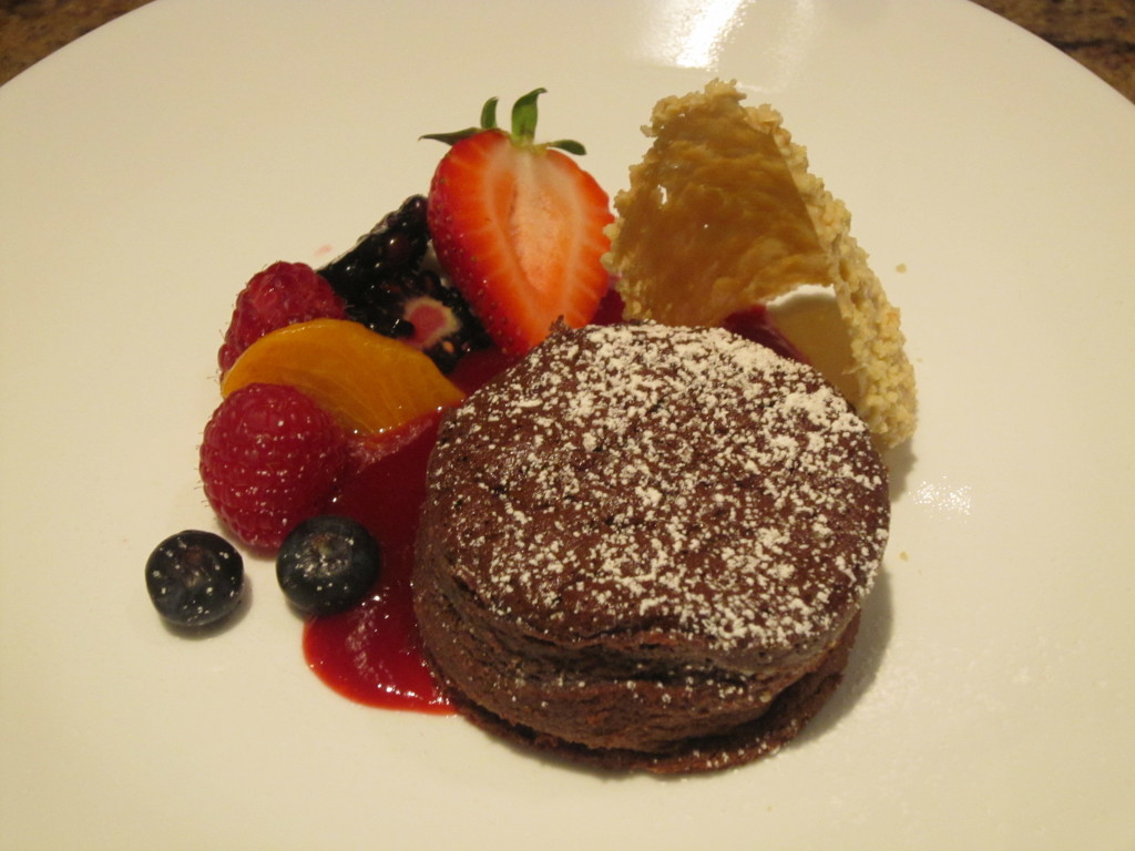 Warm Flourless Chocolate Torte