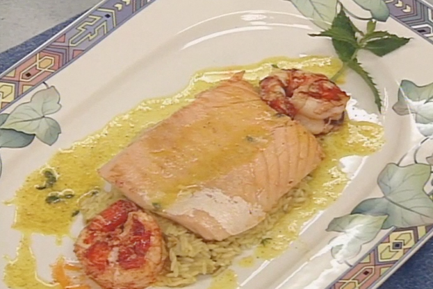 Salmon Fillets and Shrimp ►