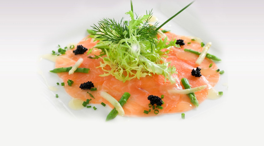 Salmon Carpaccio