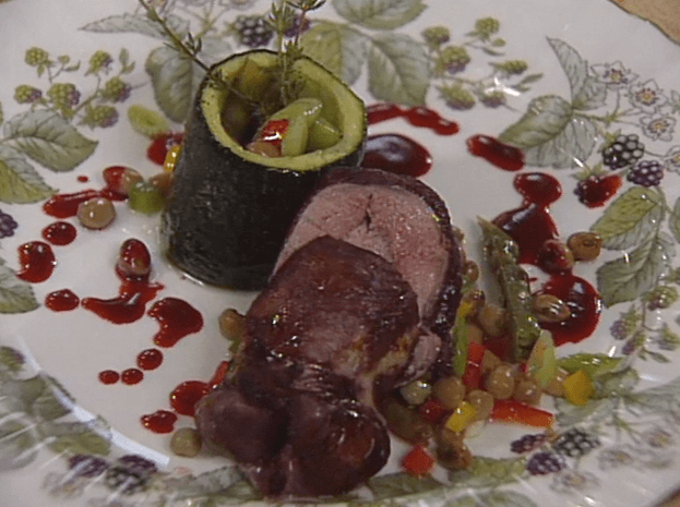 Blackberry-glazed Quail ►