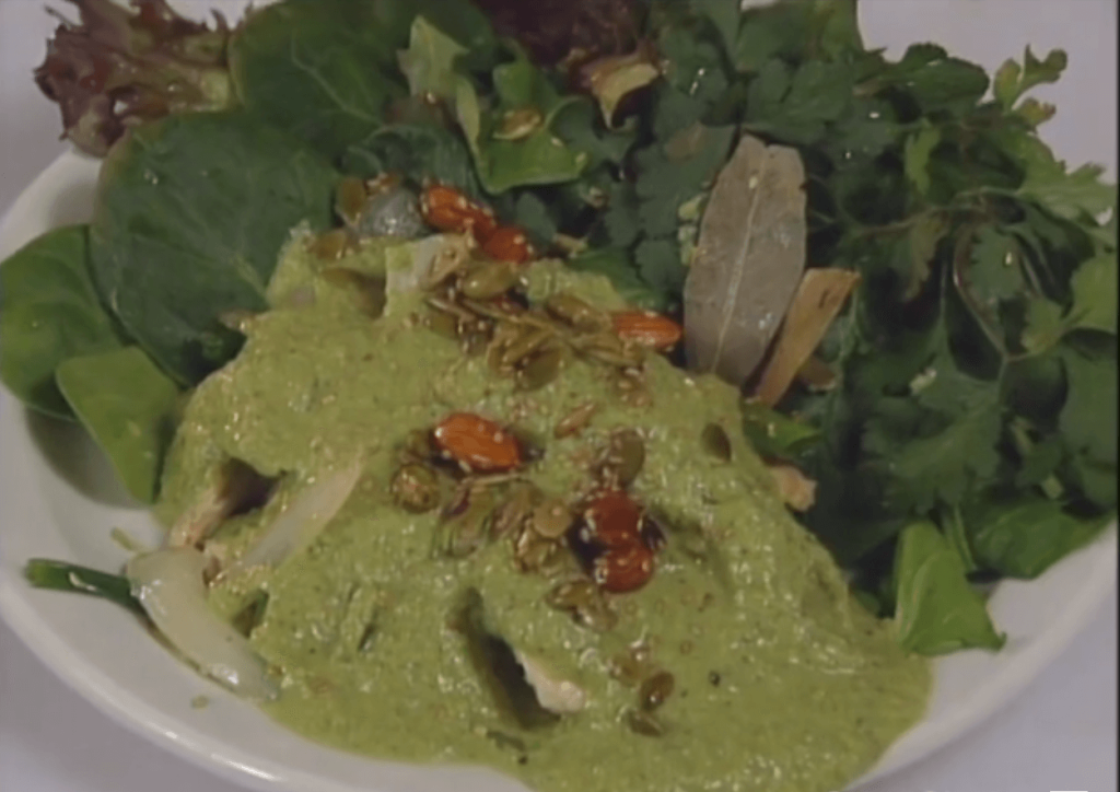 Chicken in Mole Verde