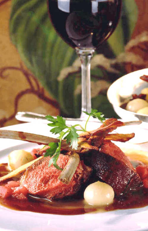 Coffee-Cocoa-spiced Rack of Lamb