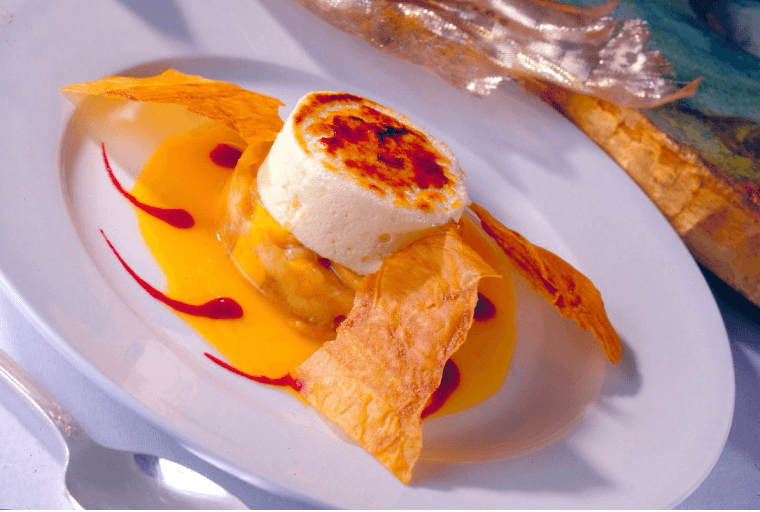 Passion Fruit Chiboust