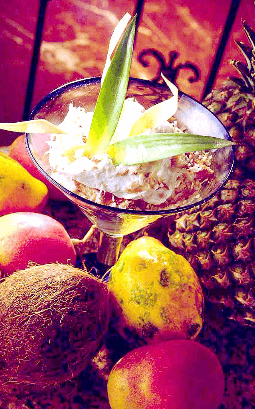 Tropical Fruit Pudding