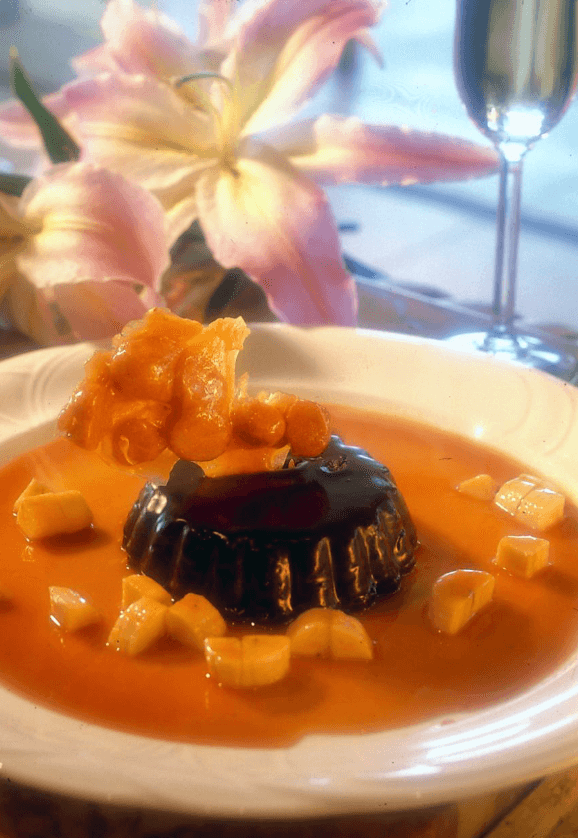 Kona Coffee-Chocolate Cheesecake
