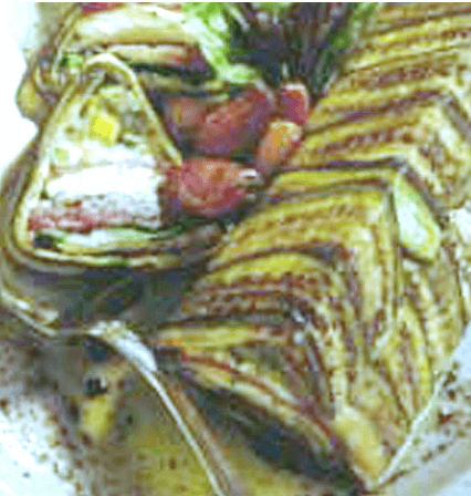 Puna Goat Cheese Vegetable Terrine