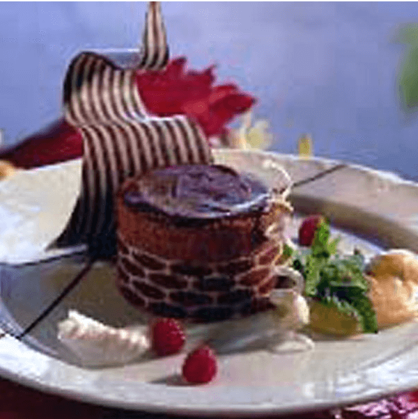 Chocolate-Macadamia Nut Toffee Torte