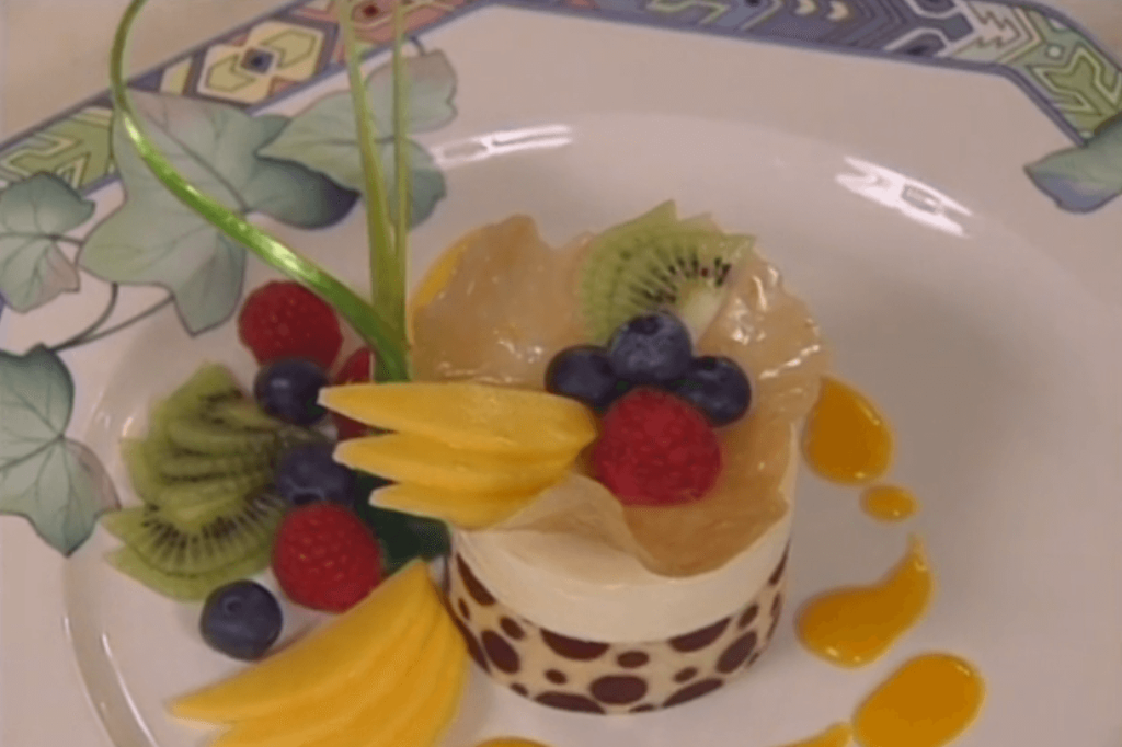 Lemongrass-infused White Chocolate Mousse