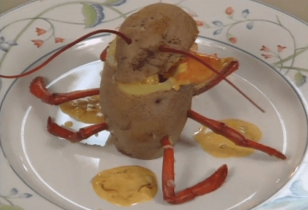 Sautéed Lobster in Saffron Sauce