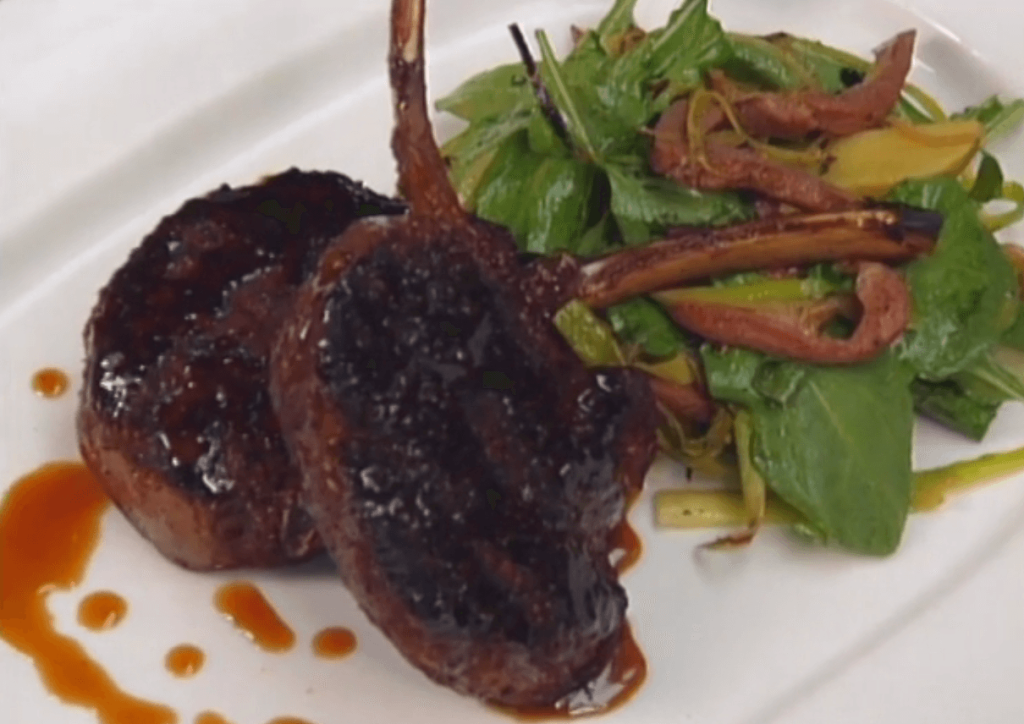 Sugar and Chili-cured Venison Chop