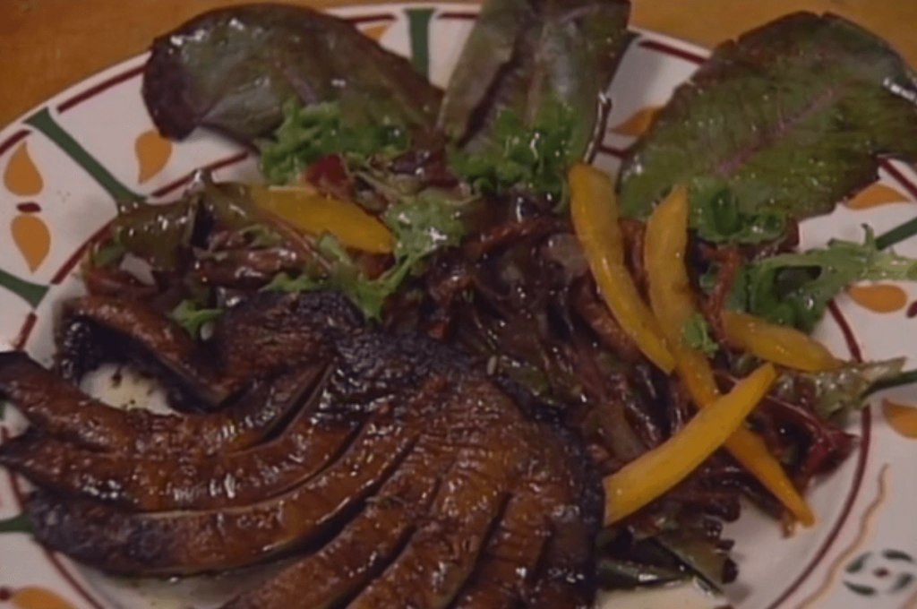 Roasted Portobello Mushroom Salad