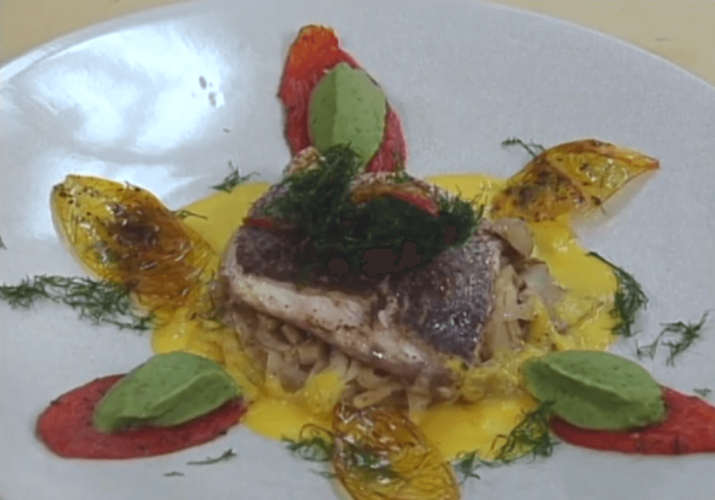 Yellowtail Snapper with Artichokes